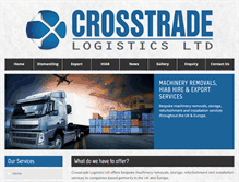Tablet Screenshot of crosstrade.net